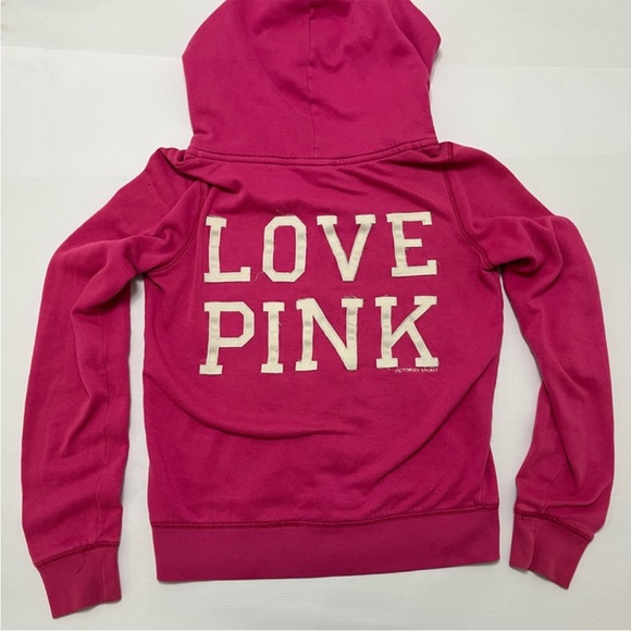 Victoria's Secret Y2K Pink Hoodie - Picture 2 of 8